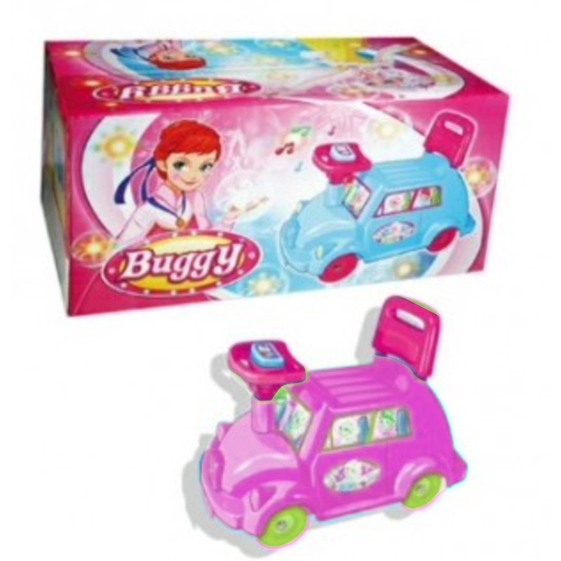 Auto buggy primi passi rosa, 18 mesi +