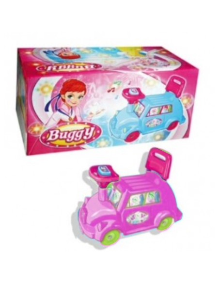 Auto buggy primi passi rosa, 18 mesi +