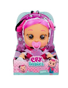 Bambola Cry Babies 30cm Dressy Dotty 2