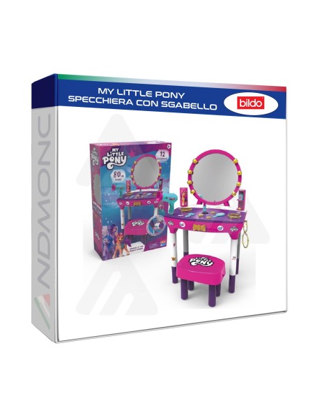 My little Pony specchiera con sgabello, beauty studio