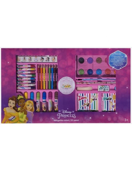 Valigetta colori 52 pz. Principesse