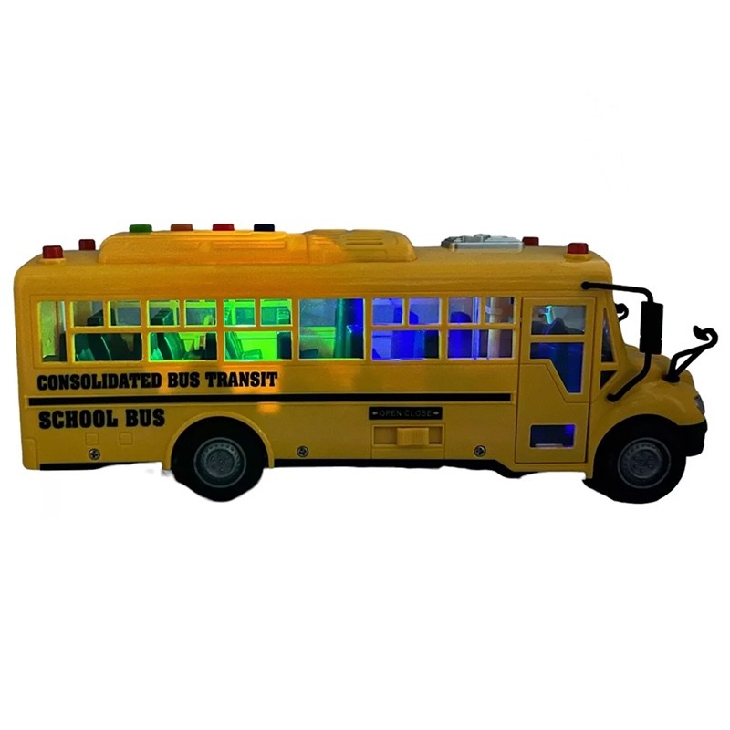 School bus , giocattolo educativo con luci e...