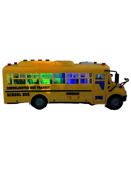 School bus , giocattolo educativo con luci e suon i