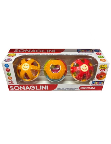 Giocattolo Sonaglini, alla scoperta del mondo dei suoni e dei colori.