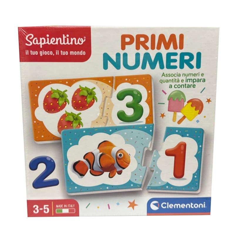 Sapientino Gioco primi numeri