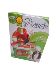 Mister Chef, giocattolo Pizzeria con 10 Accessori 76cm,... 2