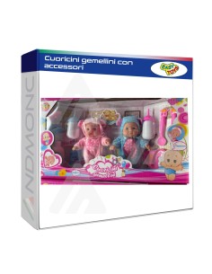 Giocattolo bambole Cuoricini gemellini con Accessori inclusi
