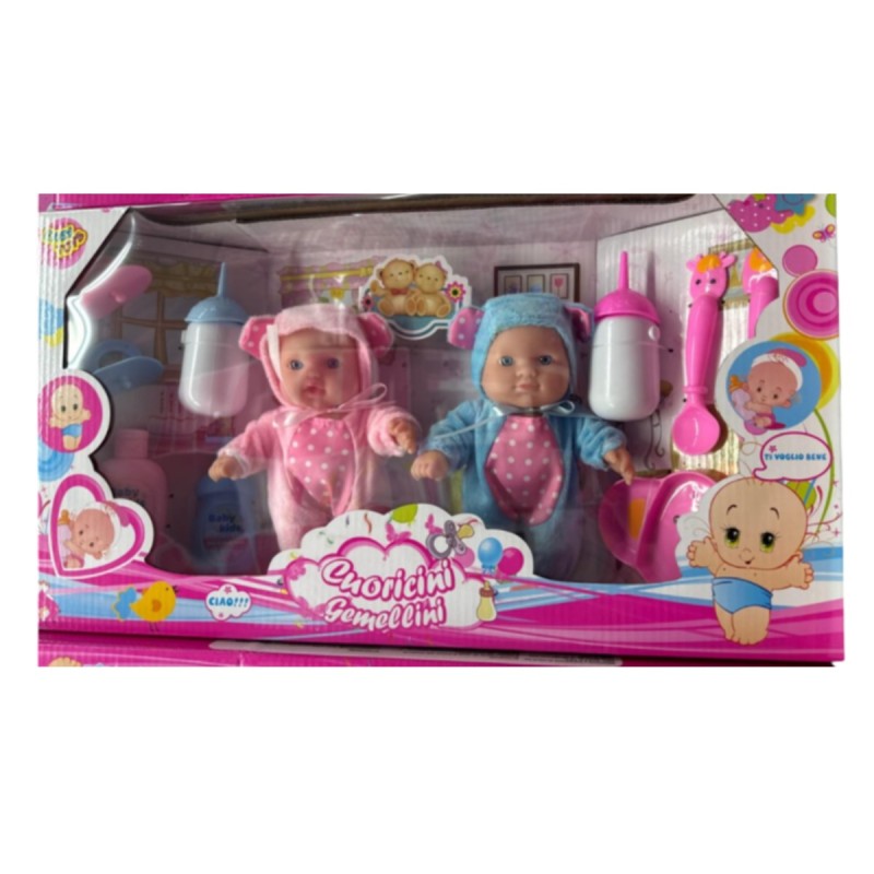 Giocattolo bambole Cuoricini gemellini con...