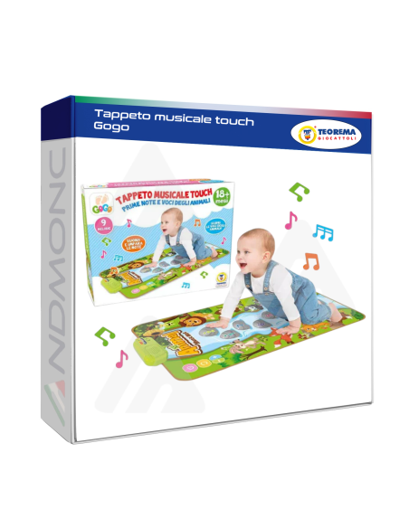 Tappeto musicale touch Gogo, giocattolo, 18+ mesi