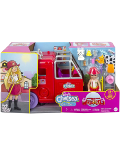 Barbie Chelsea Camion dei Pompieri Con Accessori 2