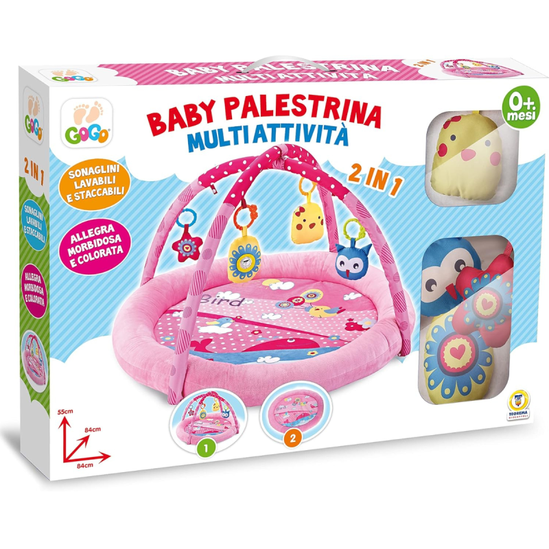 Teorema Giocattoli- Baby Palestrina Rosa...