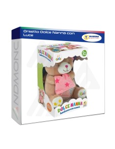 Peluche Orso dolce Nanna - luminoso con suoni, 0+ mesi