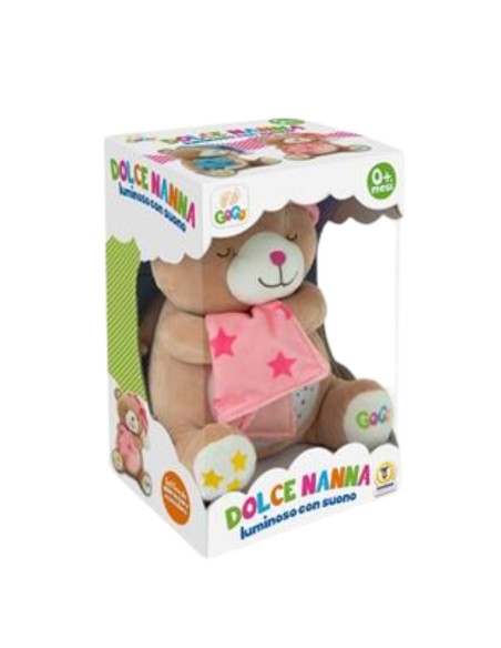 Peluche Orso dolce Nanna - luminoso con suoni, 0+ mesi