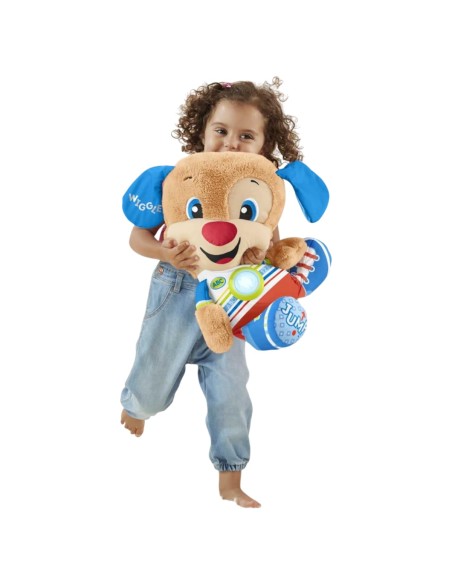Peluche musicale gigante che incoraggia i bambini a muoversi!