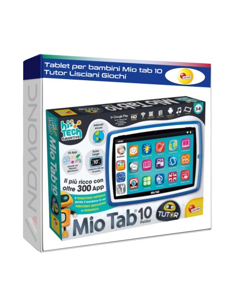 Tablet per bambini Mio Tab 10 con oltre 300 App educativo