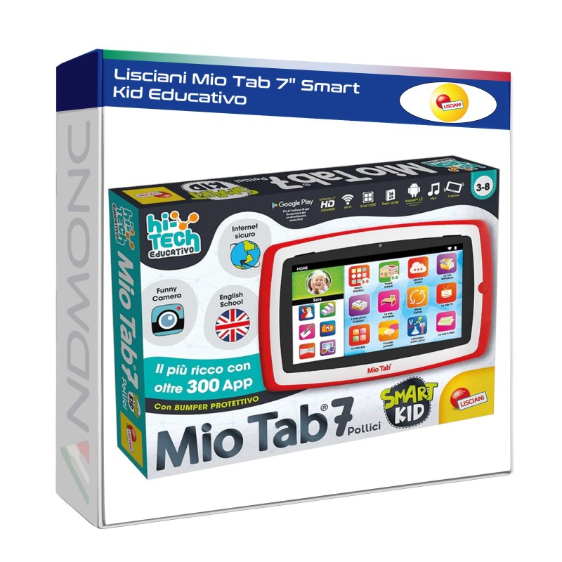 Tablet per bambini Mio Tab 7 con oltre 300 App educativo