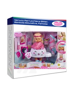 Nenuco Bambola parrucchiera glitter