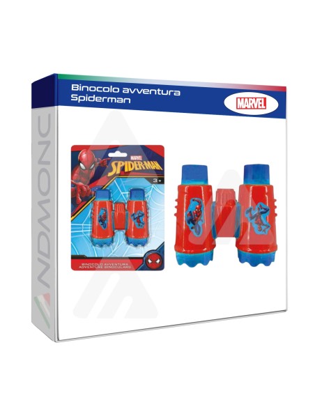 Binocolo - giocattolo bambini Spiderman Marvel