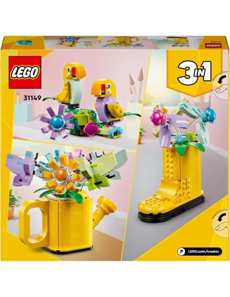 Lego - Creator 3in1 Innaffiatoio con Fiori Finti