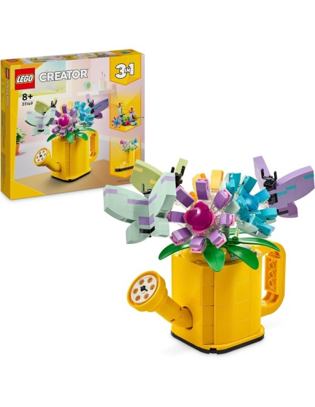 Lego - Creator 3in1 Innaffiatoio con Fiori Finti
