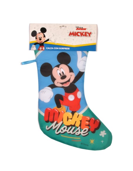 Calza della Befana Mickey Mouse con Sorprese a Tema