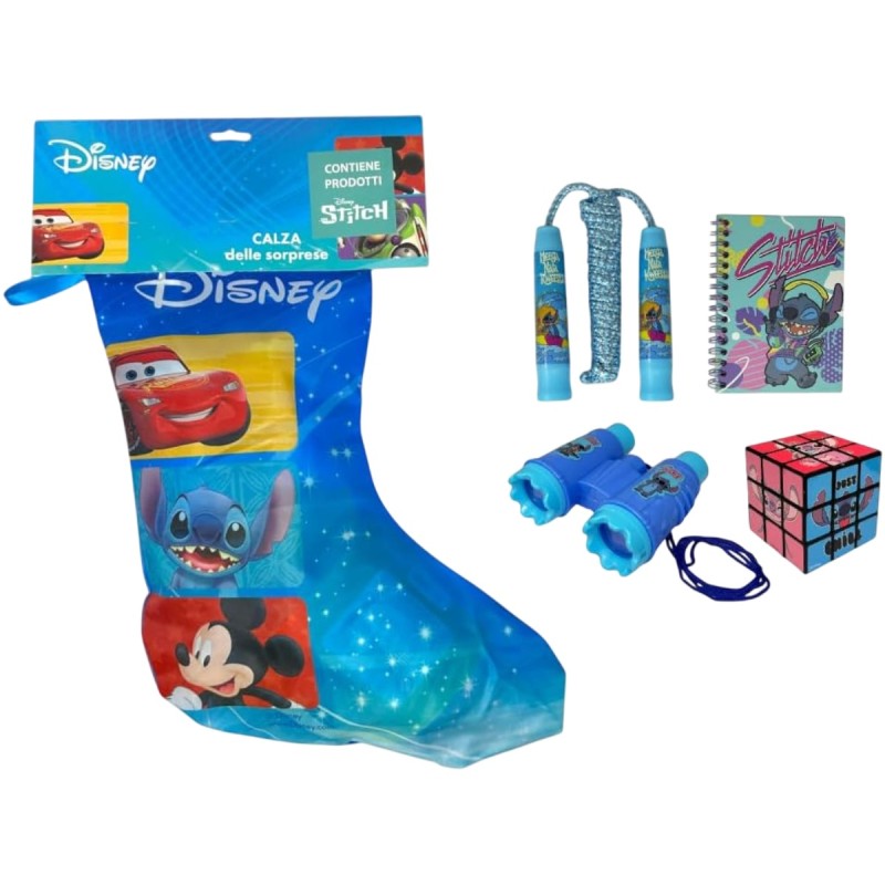 Calza della Befana Disney Stitch con Sorprese a...
