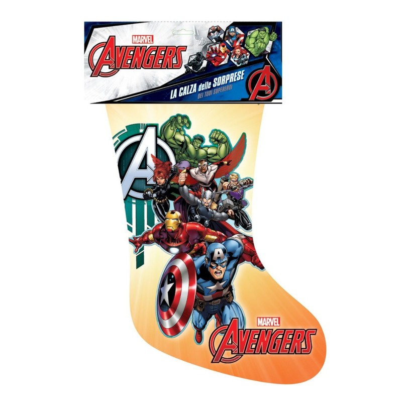 Calza della Befana Avengers con Sorprese a Tema
