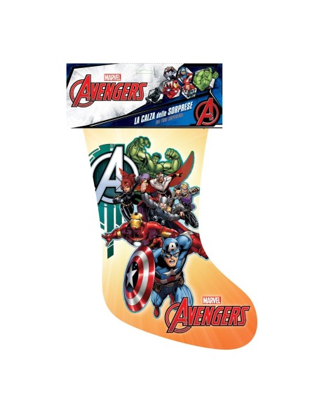 Calza della Befana Avengers con Sorprese a Tema