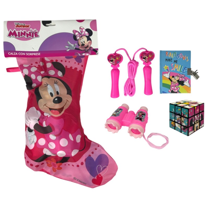 Calza della Befana Minnie con Sorprese a Tema