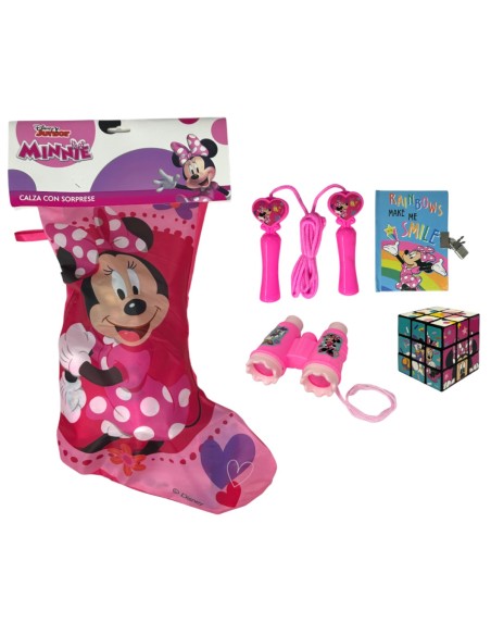 Calza della Befana Minnie con Sorprese a Tema