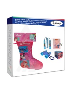 Calza della Befana Disney con Sorprese a Tema bambina