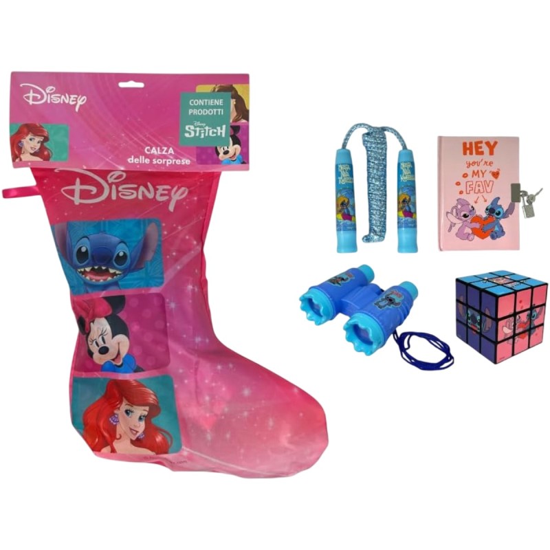 Calza della Befana Disney con Sorprese a Tema...