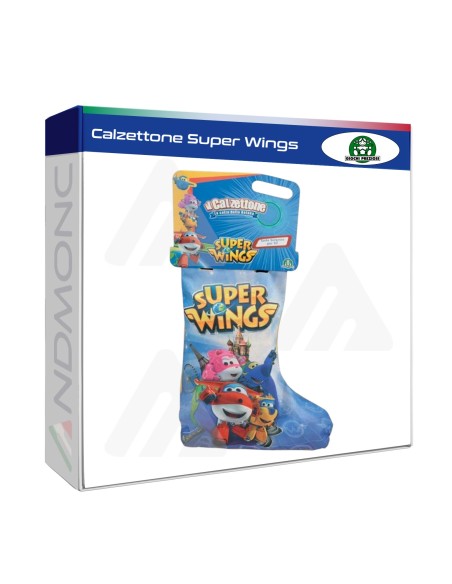 Calza della Befana Super Wings con Sorprese a Tema