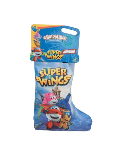 Calza della Befana Super Wings con Sorprese a Tema