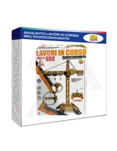 Giocattolo, lavori in corso con GRU Radiocomandata