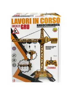 Giocattolo, lavori in corso con GRU Radiocomandata 2