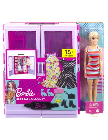 Barbie Fashionistas Armadio Moda Look Bambola E Accessorio