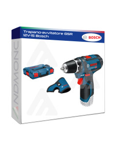 Trapano-avvitatore GSR 12V-15 Bosch