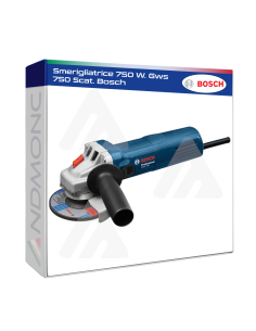 Smerigliatrice 750 W. Gws 750 Scat. Bosch
