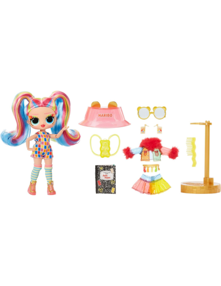 LOL Surprise Tweens Haribo Fashion Doll - Bambola Holly Happy con 15 Sorprese - età 4+