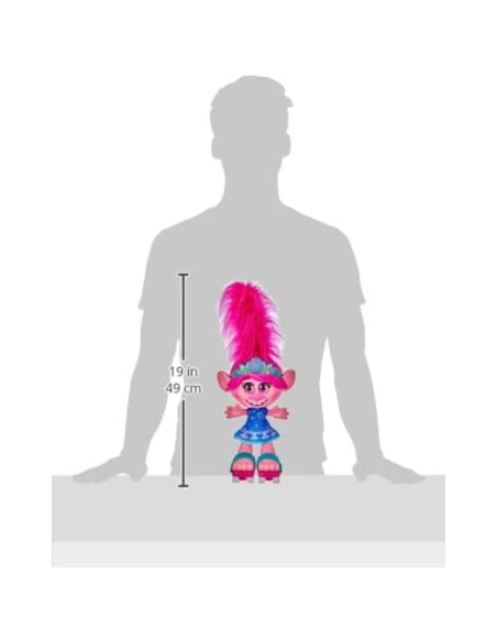 Hasbro DreamWorks-Bambola interattiva parlanti e cantanti con Capelli mobili, Ragazzi dai 4 Anni in su, Multicolore