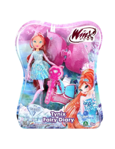 Winx Club Tynix Fairy Diary Bloom Bambola con Diario e... 2