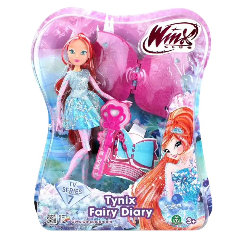 Winx Club Tynix Fairy Diary Bloom Bambola con...