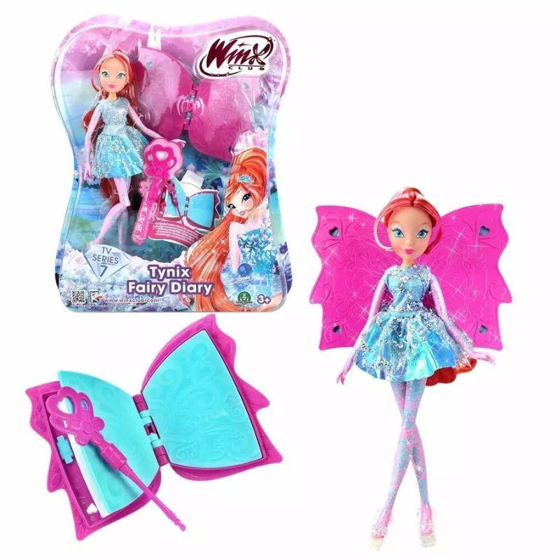 Winx Club Tynix Fairy Diary Bloom Bambola con...