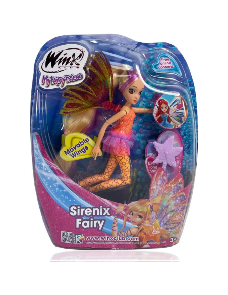 Winx Club My Fairy Friend Sirenix Stella - Bambola giocattolo alla moda