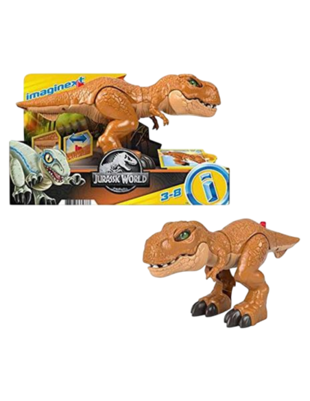 Fisher-Price Imaginext-Imaginext Jurassic World Ferocissimo Dinosauro T-Rex, Giocattolo per Bambini 3+ Anni