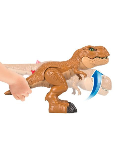 Fisher-Price Imaginext-Imaginext Jurassic World Ferocissimo Dinosauro T-Rex, Giocattolo per Bambini 3+ Anni