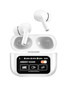 Auricolari wireless Bluetooth 5.4, TWS con display touch... 2