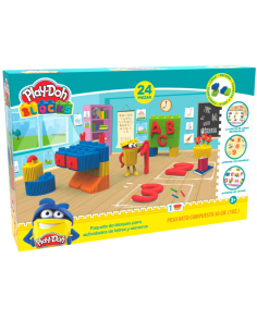 Nuovo Play-Doh Bildo Blocchi Lettere E Numeri Pacco Attività 2