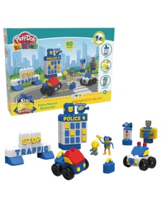 Blocchi Play-doh – Set Polizia – 60 pz 2